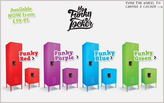 Kids Lockers For Bedrooms Just Got Funky The Daily Grind