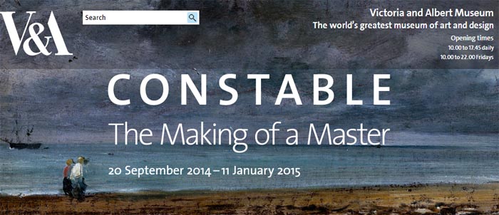 John Constable Exhibition : ‘Constable – The Making of a Master.’