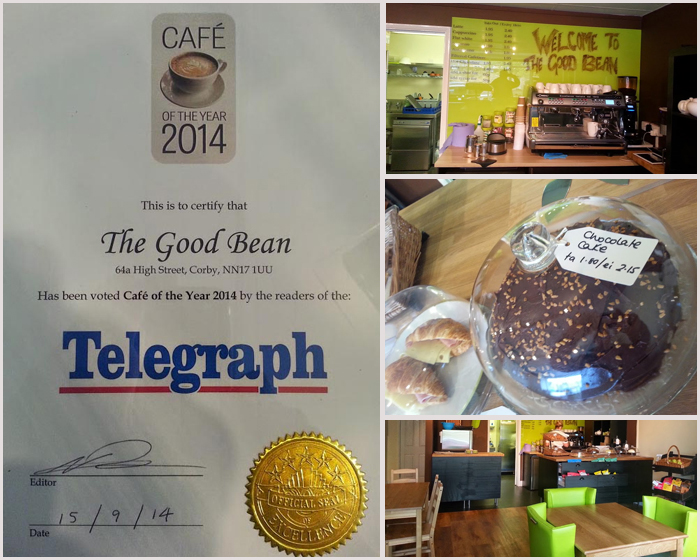 Northants 2014, Cafe of the Year: The Good Bean